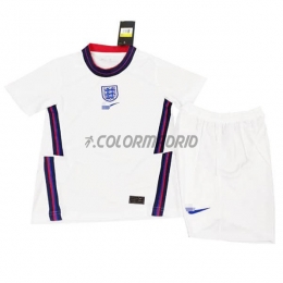 England Kid's Soccer Jersey Home Kit 2020
