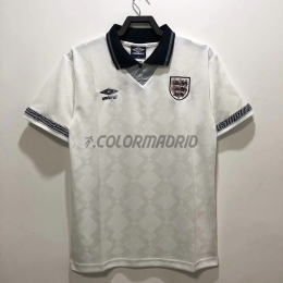 England Soccer Jersey Home Retro 1990